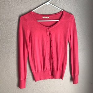 Pink cardigan